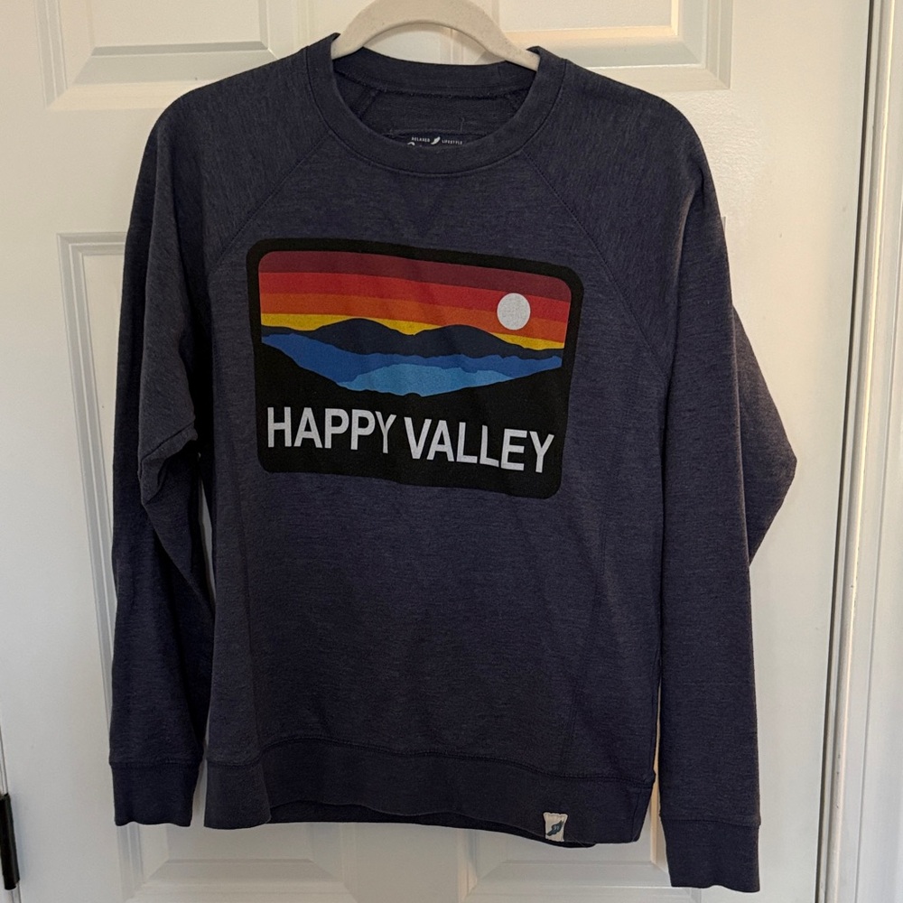 League Happy Valley Penn State Graphic Sweatshirt - Navy